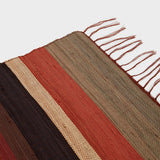 Raffia Table Runner Rust | DARA Artisans