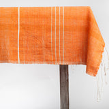 Papaya Addis Square Tablecloth