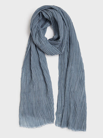 Tussar Silk & Cashmere Scarf by From The Road | DARA Artisans
