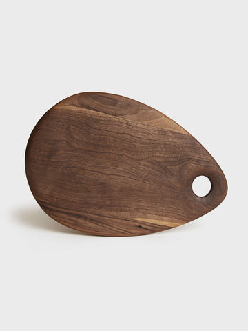 Medium Teardrop Walnut Cutting Board by Dominik Woods | DARA Artisans