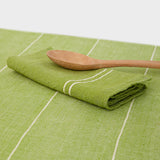 Lime Addis Square Tablecloth