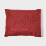 Geometric Embroidered Pillow by Armand Diradourian | DARA Artisans HT2041H4-SC