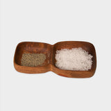 Wooden Salt & Pepper Dish