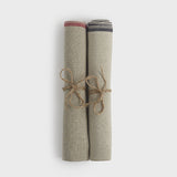 Serviette Selveage Linen Napkins by Mungo | DARA Artisans