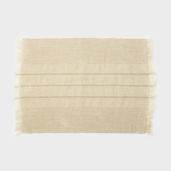 Rib Weave Hemp & Linen Placemat by Amy Lund | DARA Artisans
