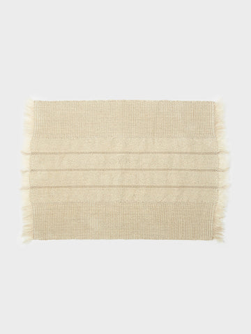 Rib Weave Hemp & Linen Placemat by Amy Lund | DARA Artisans